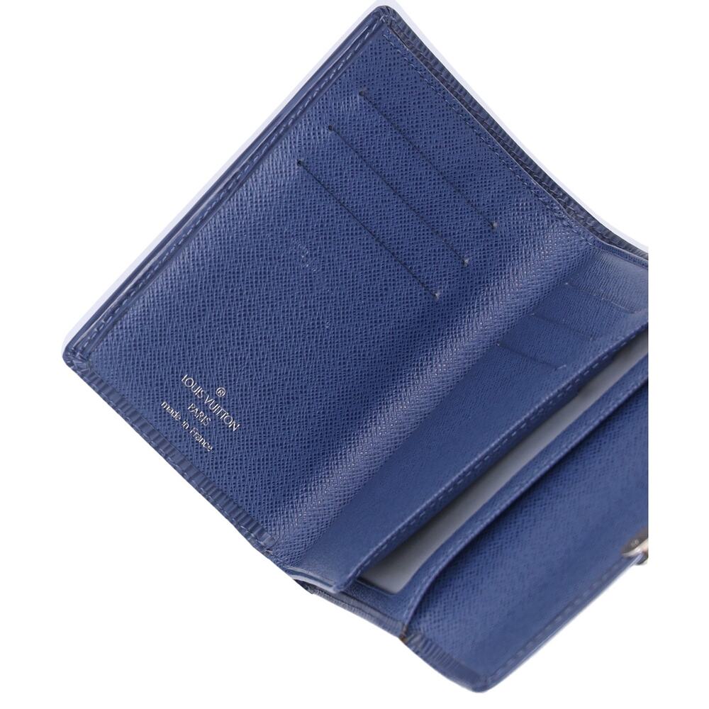 Louis Vuitton Koala Trifold Wallet M5801G Blue Myrtilles Epi Leather - Picture 9 of 9